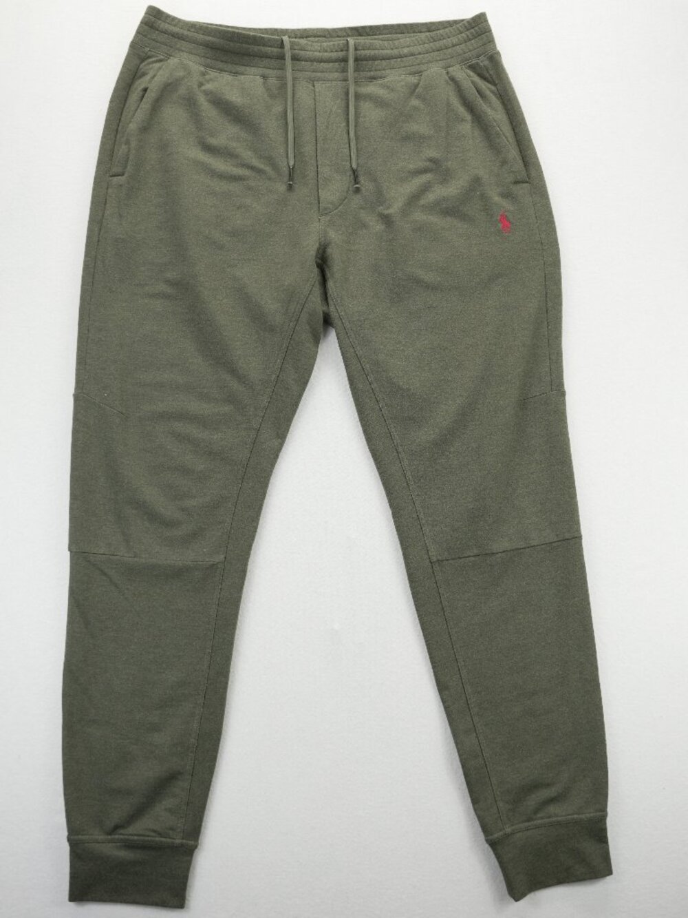 Polo Ralph Lauren Joggers Pants Mens Large Green Athletic Stretch